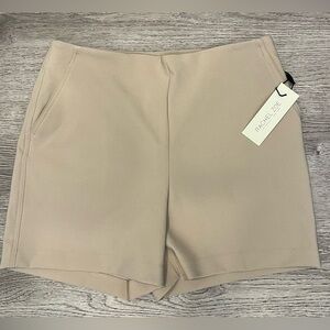 Rachel Zoe High Waist Beige Shorts Size 10